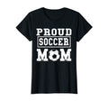 Womens Proud Football Mum Proud T-Shirt - Fun Novelty Design Men Women - T-Shirt, Sweatshirt, Hoodie