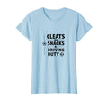 Cleats Snacks Driving Duty Soccer Mom T-Shirt - Graphic Print for Adults - T-Shirt, Sweatshirt, Hoodie