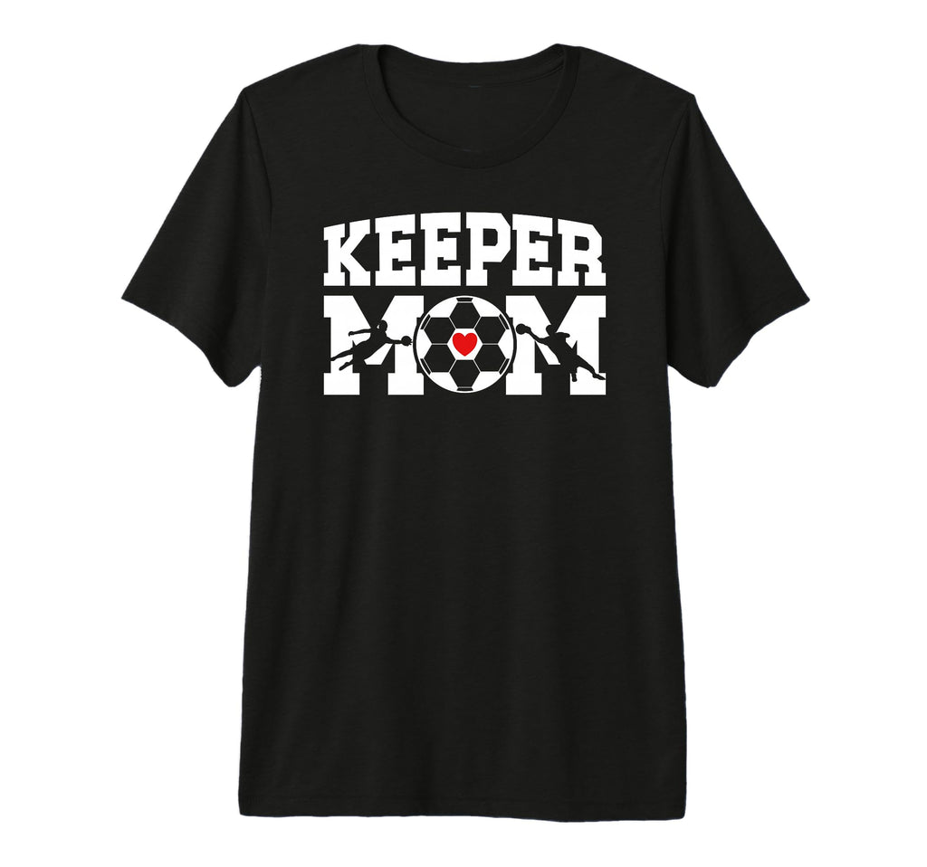 Soccer Keeper Mom Soccer Goalkeeper Mama T-Shirt - Custom Art Print Unisex - T-Shirt, Sweatshirt, Hoodie