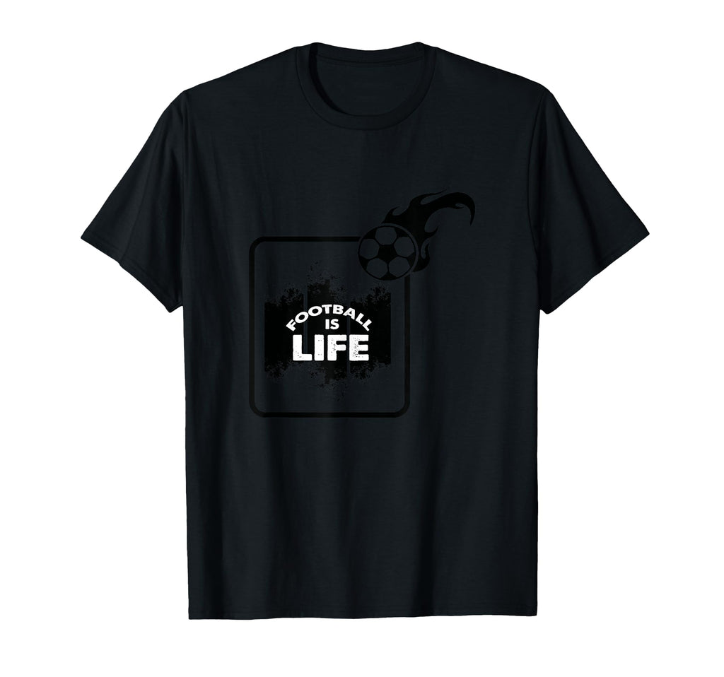 Football Fan Soccer Lover Football Is T-Shirt - Fun Novelty Design Unisex - T-Shirt, Sweatshirt, Hoodie