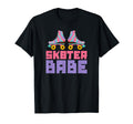 Roller Skates Derby Sk8Er Babe 70S T-Shirt - Trendy Graphic Men Women - T-Shirt, Sweatshirt, Hoodie