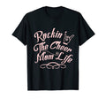 Mom Life Rockin Cheer Mom Life T-Shirt - Aesthetic Graphic for Adults - T-Shirt, Sweatshirt, Hoodie