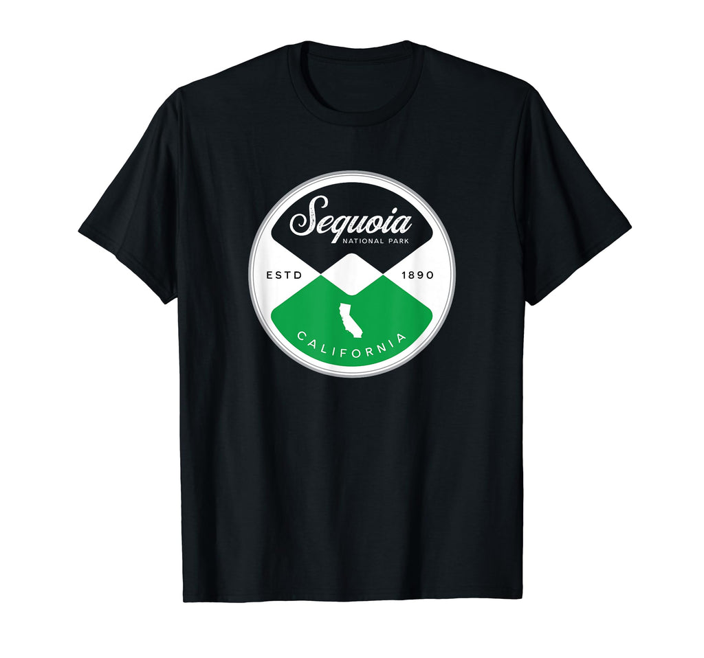 Sequoia National Park California Circle T-Shirt - Minimalist Print Unisex - T-Shirt, Sweatshirt, Hoodie