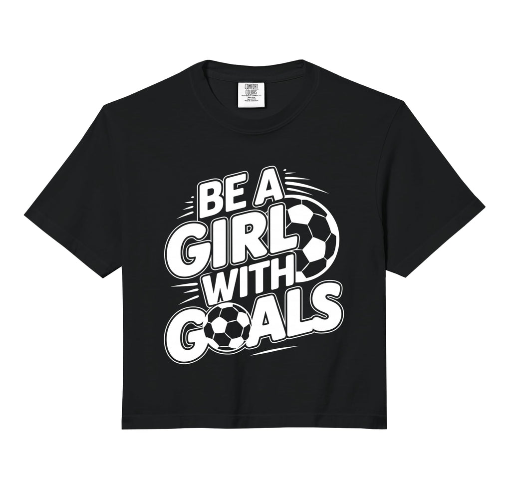 Be Goals Soccer Player Soccer Comfort Hoodie - Minimalist Print for Adults - T-Shirt, Sweatshirt, Hoodie