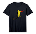 Belgium Belgian Flag Belgique Belgie T-Shirt - Minimalist Print Men Women - T-Shirt, Sweatshirt, Hoodie