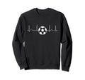 Soccer Player Heartbeat Funny Sweatshirt - Streetwear Style Men Women - T-Shirt, Sweatshirt, Hoodie