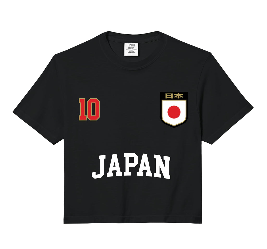 Japan Soccer Team 10 Japanese Flag Nihon Hoodie - Custom Art Print Unisex - T-Shirt, Sweatshirt, Hoodie