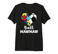 Autism Soccer Mawmaw Funny Autism Puzzle T-Shirt - Streetwear Style Unisex - T-Shirt, Sweatshirt, Hoodie
