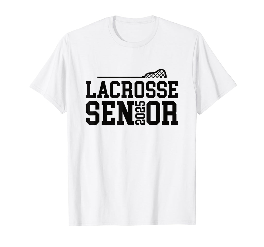 Class 2025 Lacrosse Senior Night T-Shirt - Custom Art Print Unisex - T-Shirt, Sweatshirt, Hoodie