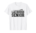 Class 2025 Lacrosse Senior Night T-Shirt - Custom Art Print Unisex - T-Shirt, Sweatshirt, Hoodie