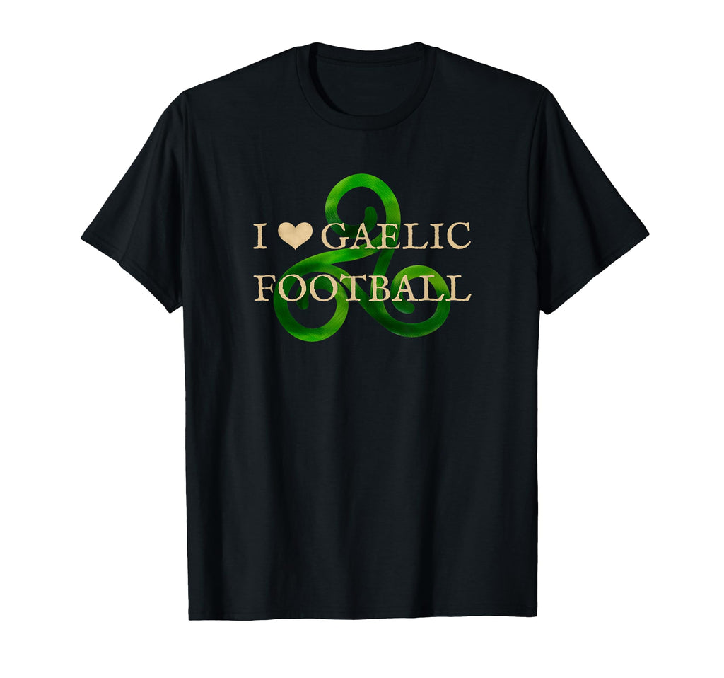 Gaelic Football Heart Celtic T-Shirt - Casual Everyday Wear Men Women - T-Shirt, Sweatshirt, Hoodie