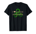 Gaelic Football Heart Celtic T-Shirt - Casual Everyday Wear Men Women - T-Shirt, Sweatshirt, Hoodie