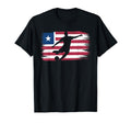 Liberia Flag Soccer Sweatshirt - Custom Art Print Unisex - T-Shirt, Sweatshirt, Hoodie