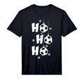 Ho Ho Ho Merry Soccer Performance T-Shirt - Unique Graphic for Adults - T-Shirt, Sweatshirt, Hoodie
