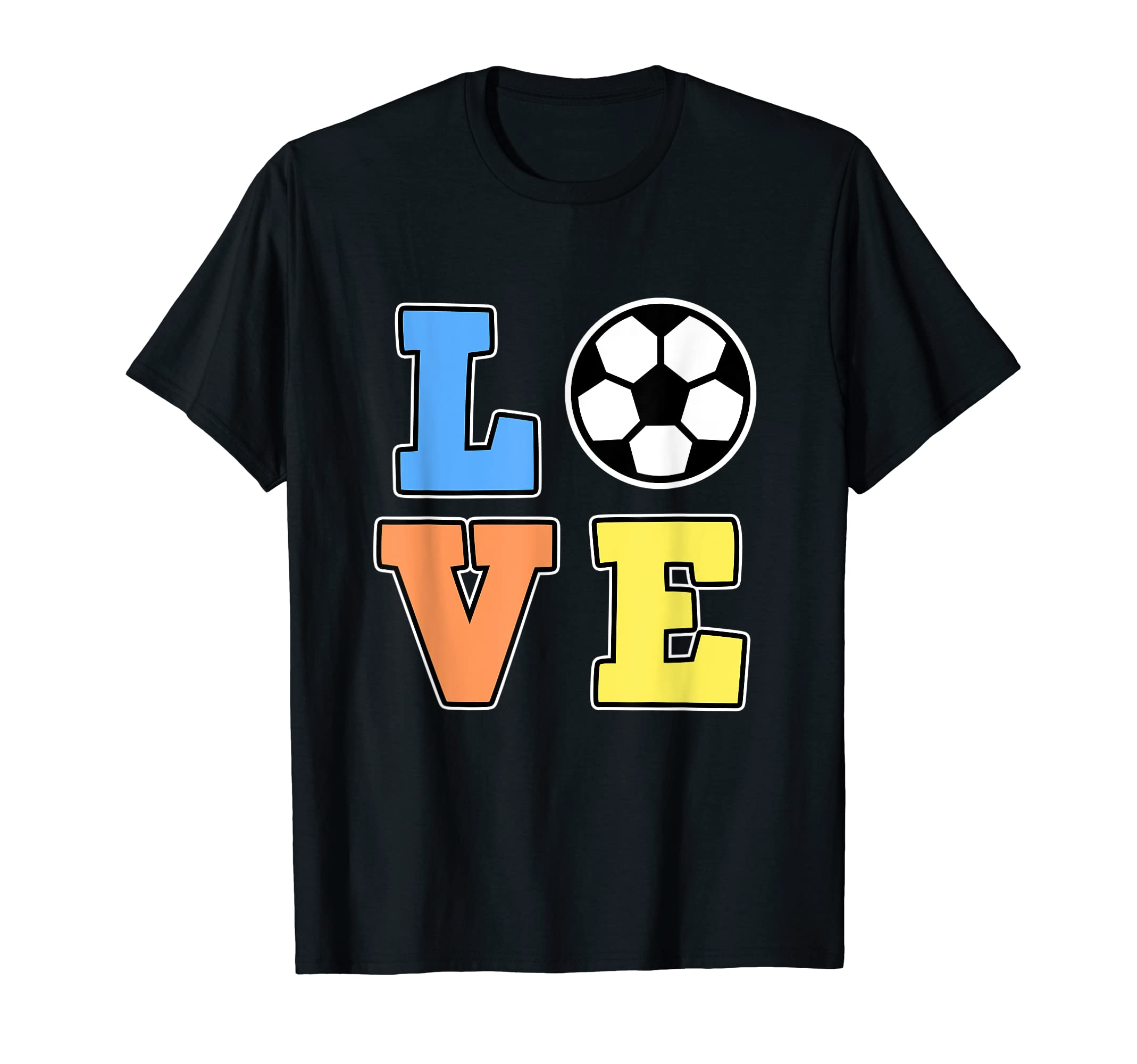 Love Soccer Football Lover Coach T-Shirt - Minimalist Print for Adults - T-Shirt, Sweatshirt, Hoodie