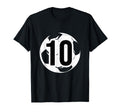 10 Soccer Birthday Gift Soccer Fan T-Shirt - Custom Art Print Men Women - T-Shirt, Sweatshirt, Hoodie