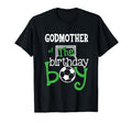 Godmother Birthday Soccer Player T-Shirt - Graphic Print Men Women - T-Shirt, Sweatshirt, Hoodie