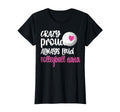 Crazy Proud Always Loud Volleyball T-Shirt - Minimalist Print Men Women - T-Shirt, Sweatshirt, Hoodie