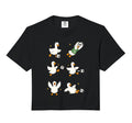 Silly Goose Playing Soccer Player Sweatshirt - Minimalist Print for Adults - T-Shirt, Sweatshirt, Hoodie