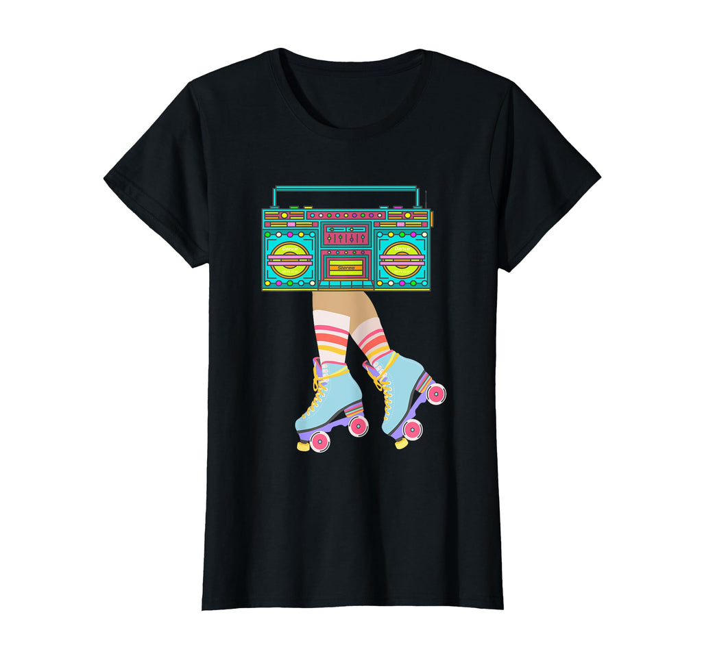 Roller Skates Funny 80S 90S Roller Disco T-Shirt - Graphic Print Unisex - T-Shirt, Sweatshirt, Hoodie