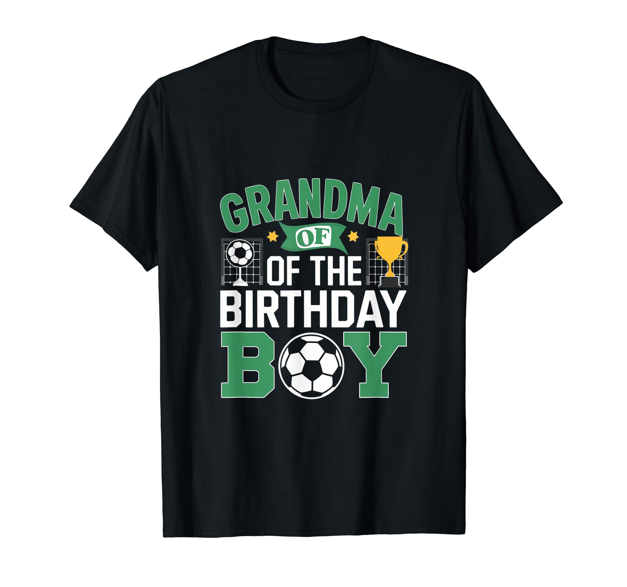 Grandma Birthday Soccer Family Party T-Shirt - Custom Art Print for Adults - T-Shirt, Sweatshirt, Hoodie