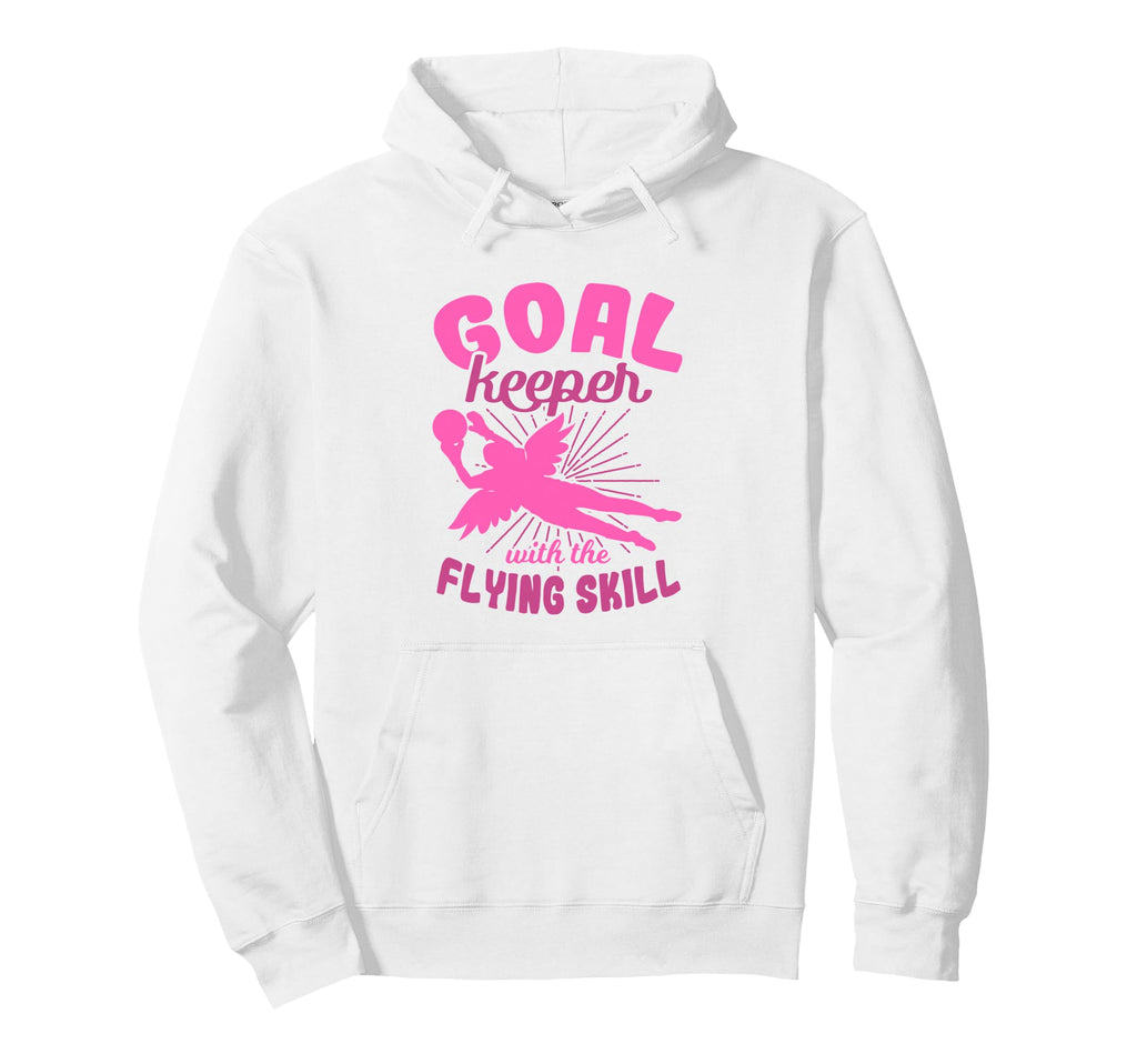 Female Goalkeeper Soccer Fan Football Hoodie - Custom Art Print Unisex - T-Shirt, Sweatshirt, Hoodie