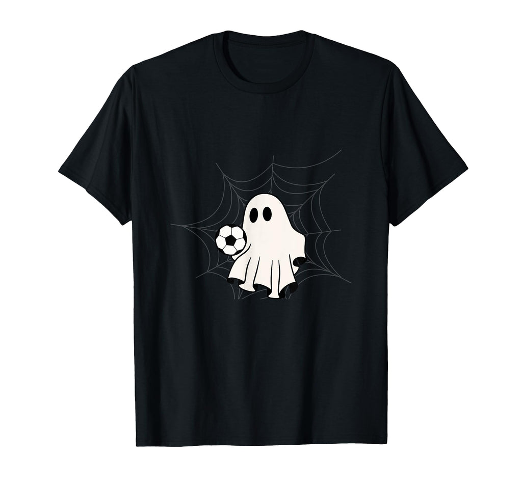 Ghost Playing Soccer Soccer Team T-Shirt - Novelty Apparel Men Women - T-Shirt, Sweatshirt, Hoodie