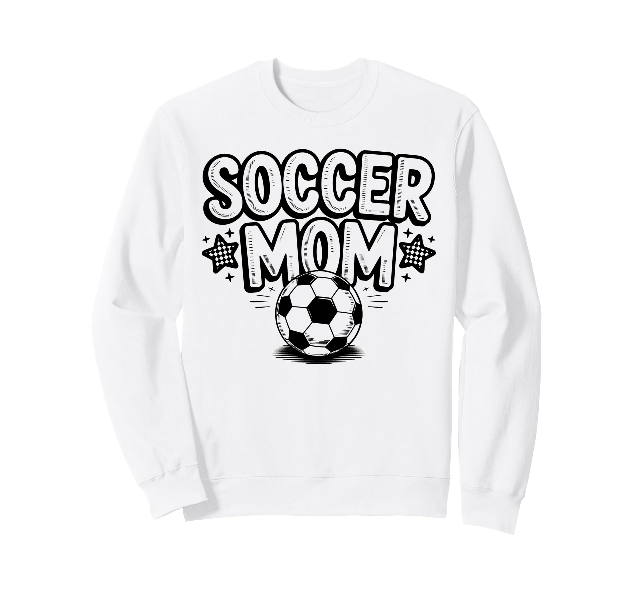 Soccer Mom Soccer Mommy Soccer Sweatshirt - Custom Art Print for Adults - T-Shirt, Sweatshirt, Hoodie