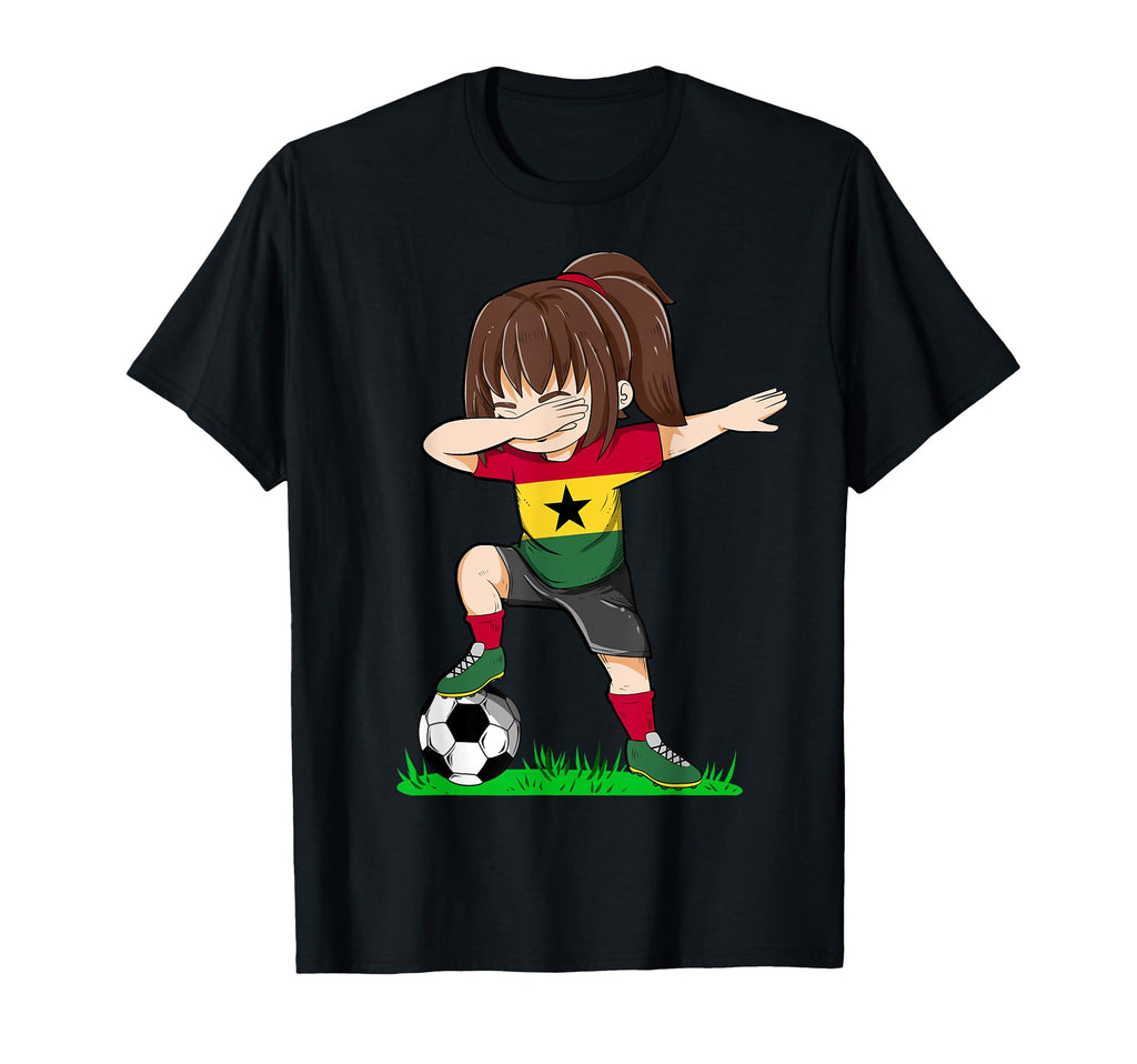 Soccer Ghana Jersey Flag Football Dab T-Shirt - Unique Graphic Unisex - T-Shirt, Sweatshirt, Hoodie