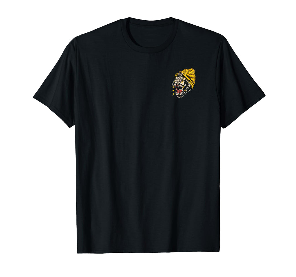 American Traditional Tattoo Gorilla T-Shirt - Unique Graphic Men Women - T-Shirt, Sweatshirt, Hoodie