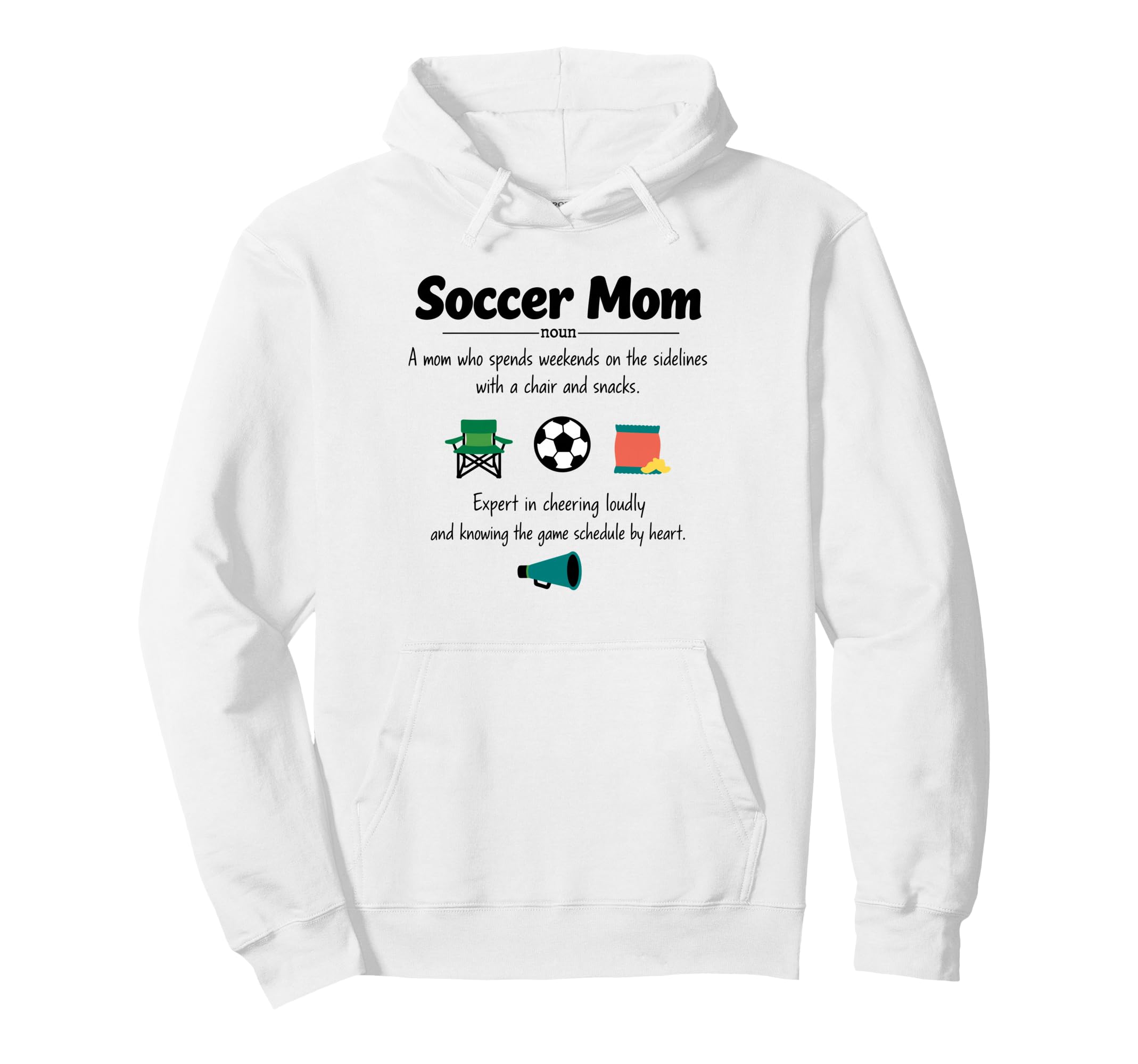 Soccer Mom Definition Gifts Mothers Day Hoodie - Custom Art Print Unisex - T-Shirt, Sweatshirt, Hoodie