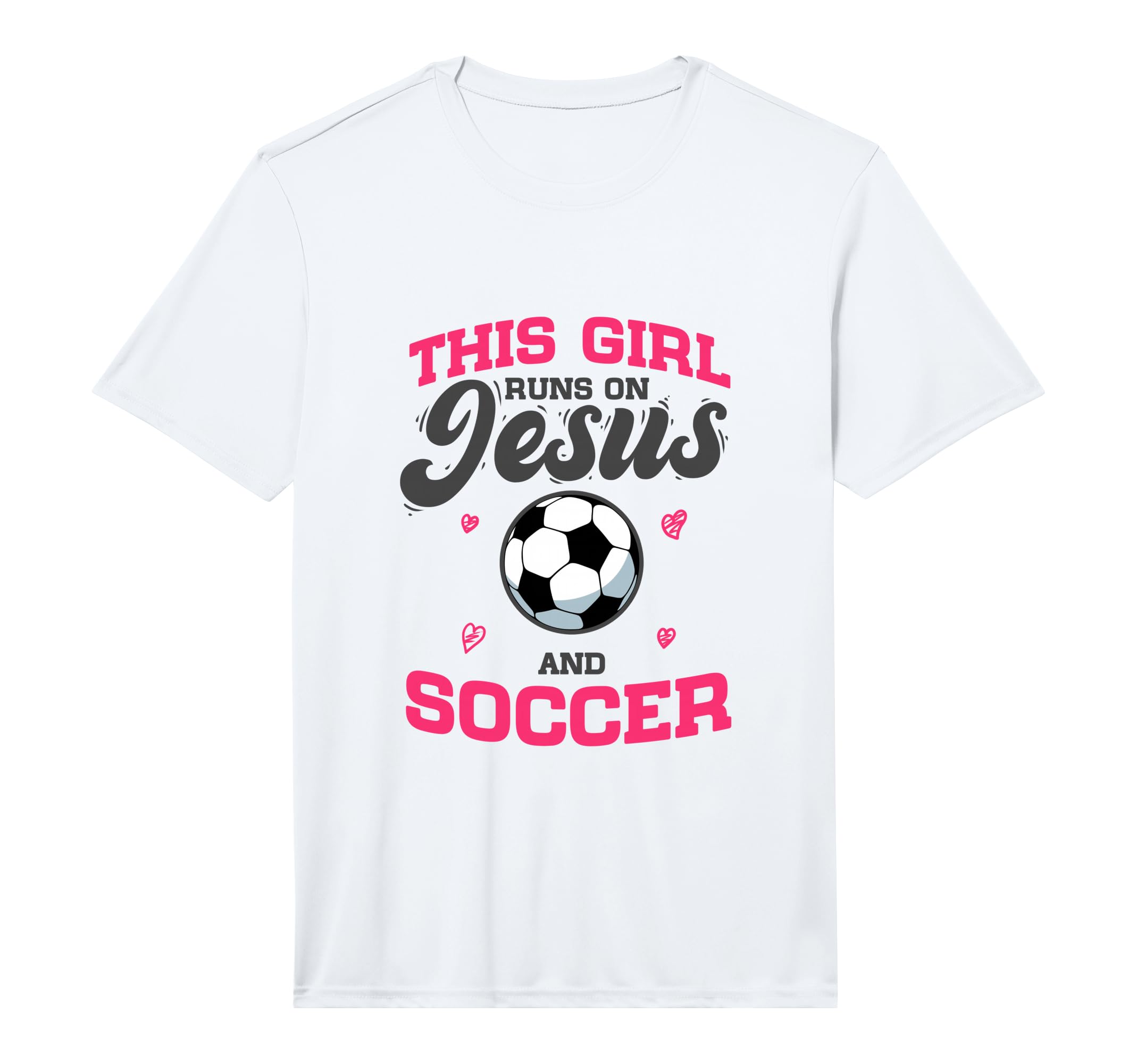 Christian Soccer Player This Runs Jesus T-Shirt - Custom Art Print Unisex - T-Shirt, Sweatshirt, Hoodie