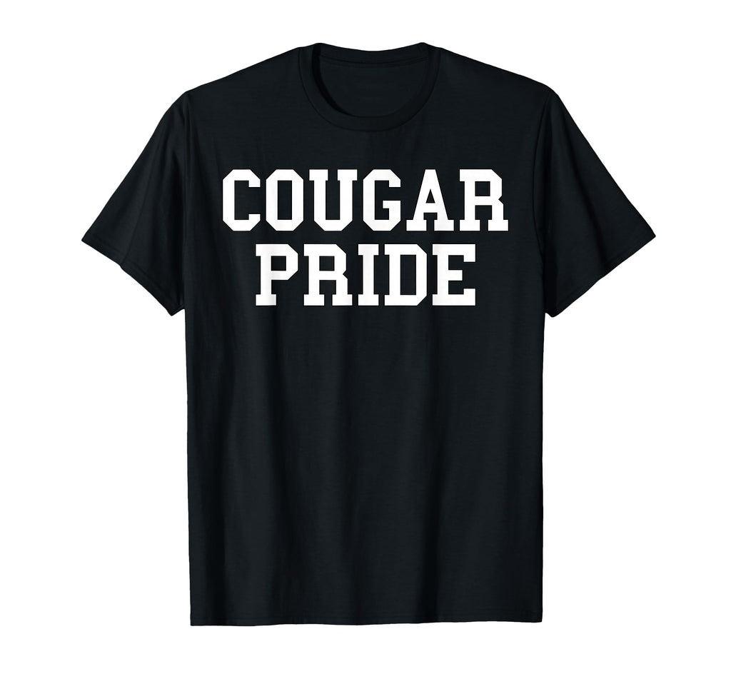 Cougar Pride Sports Fan School T-Shirt - Casual Everyday Wear for Adults - T-Shirt, Sweatshirt, Hoodie