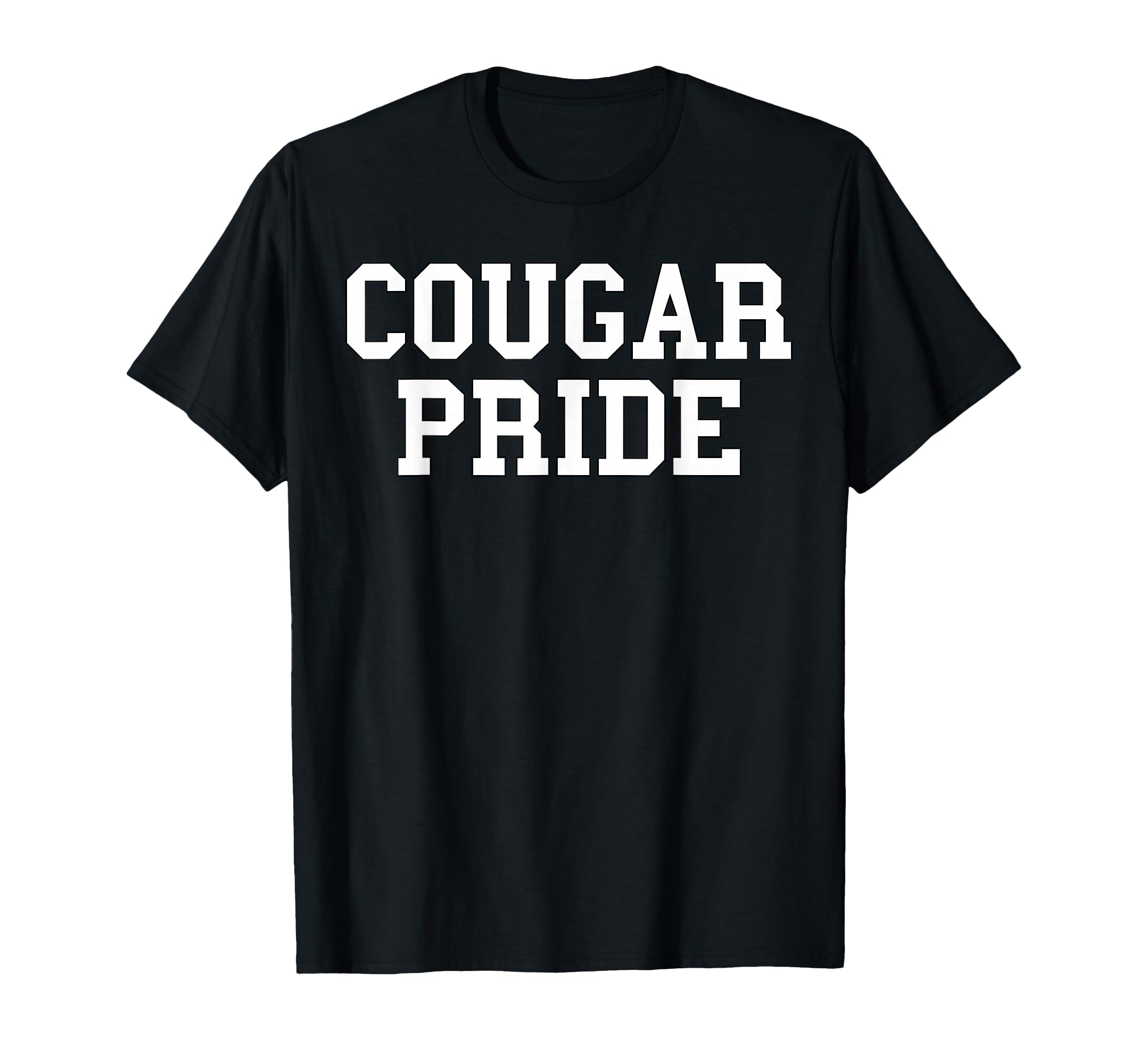 Cougar Pride Sports Fan School T-Shirt - Casual Everyday Wear for Adults - T-Shirt, Sweatshirt, Hoodie