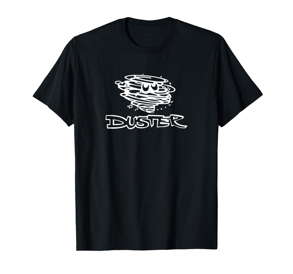 Duster Twister Decal Badge Emblem T-Shirt - Casual Everyday Wear Unisex - T-Shirt, Sweatshirt, Hoodie