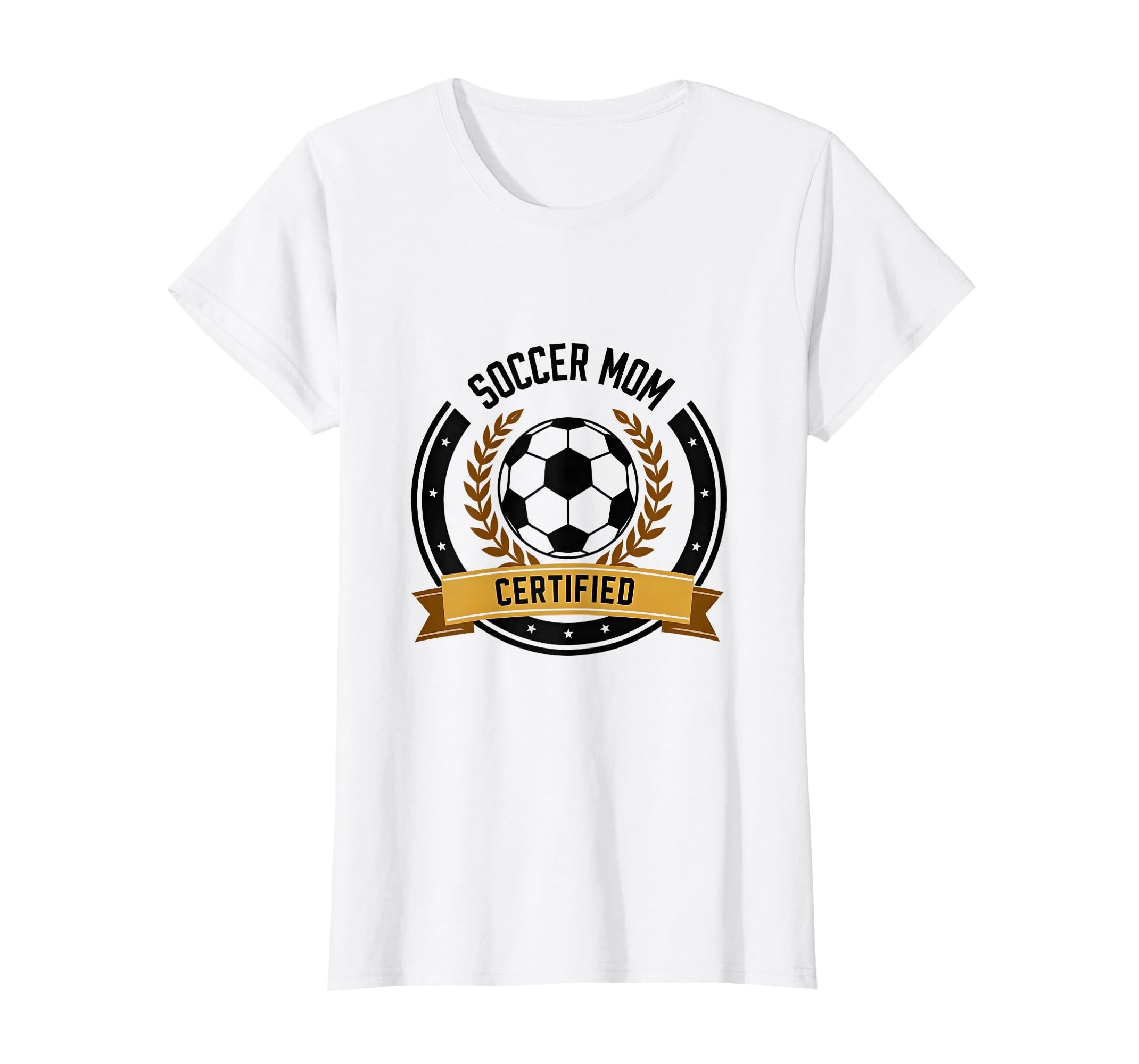 Soccer Mom Certified Proud Sports Parent T-Shirt - Graphic Print for Adults - T-Shirt, Sweatshirt, Hoodie