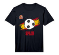 Spain Soccer Spanish Football Espa T-Shirt - Custom Art Print Unisex - T-Shirt, Sweatshirt, Hoodie