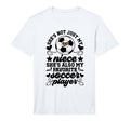 Mens My Niece Soccer Aunt Soccer T-Shirt - Minimalist Print for Adults - T-Shirt, Sweatshirt, Hoodie