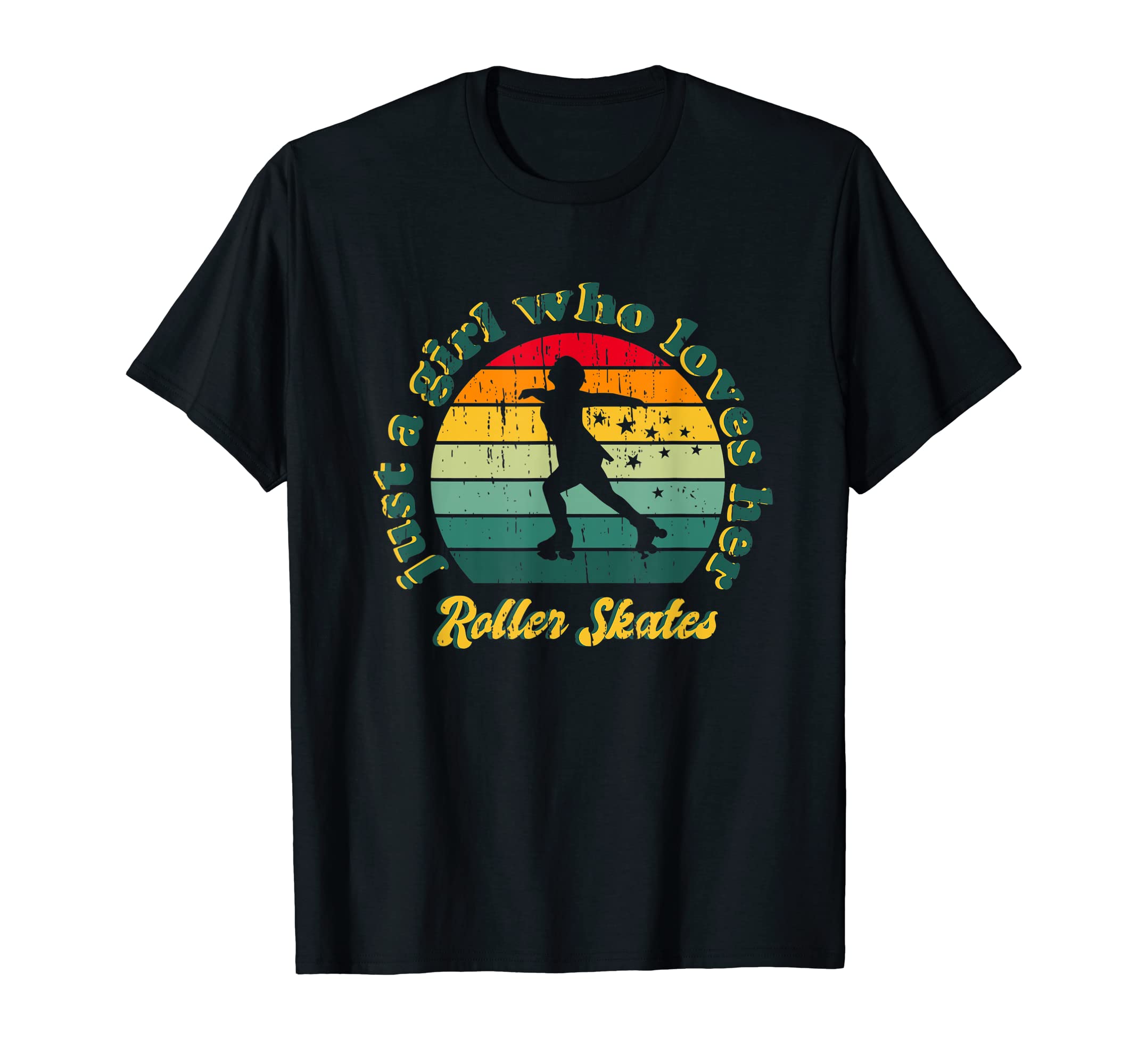 Just Who Loves Her Roller Skates T-Shirt - Aesthetic Graphic Unisex - T-Shirt, Sweatshirt, Hoodie