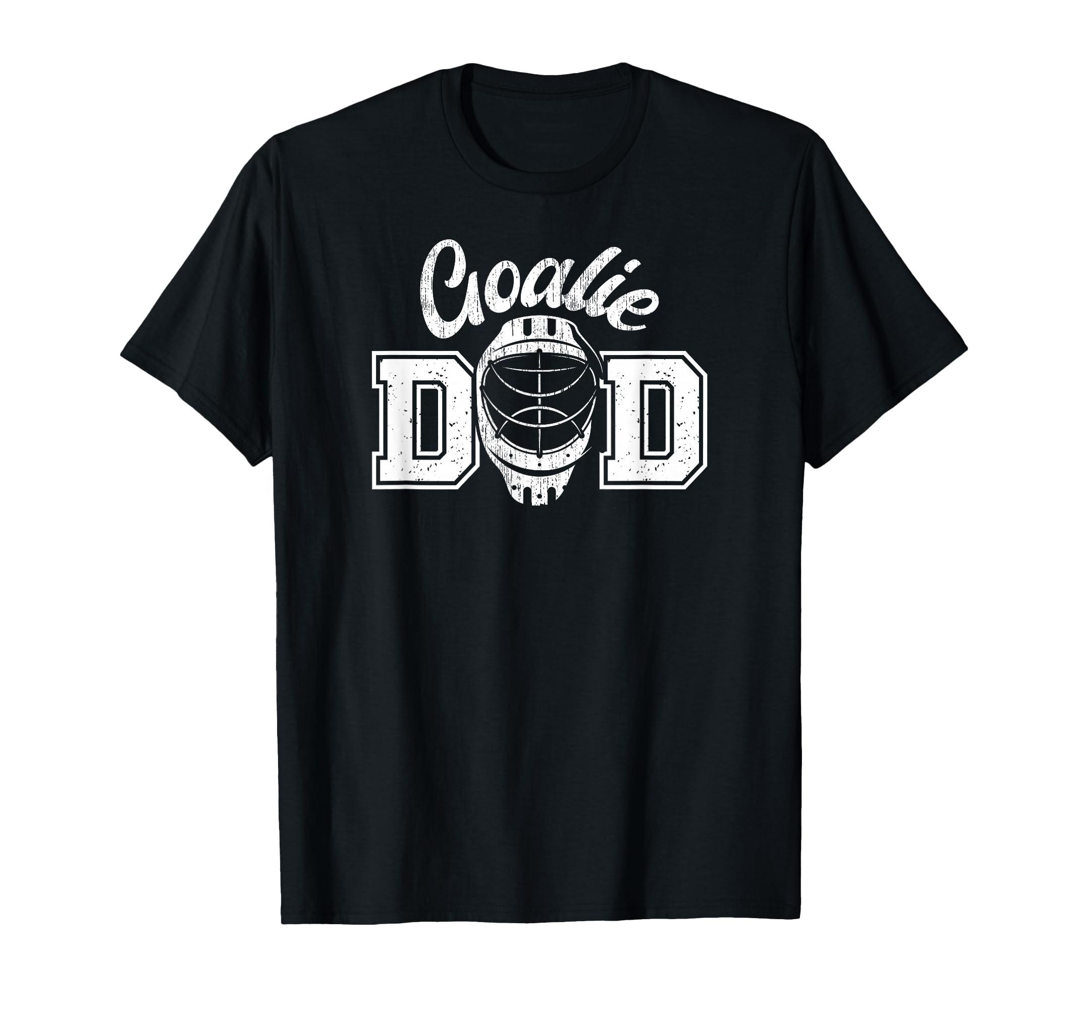 Ice Hockey Goalie Dad Proud Ice T-Shirt - Casual Everyday Wear Unisex - T-Shirt, Sweatshirt, Hoodie