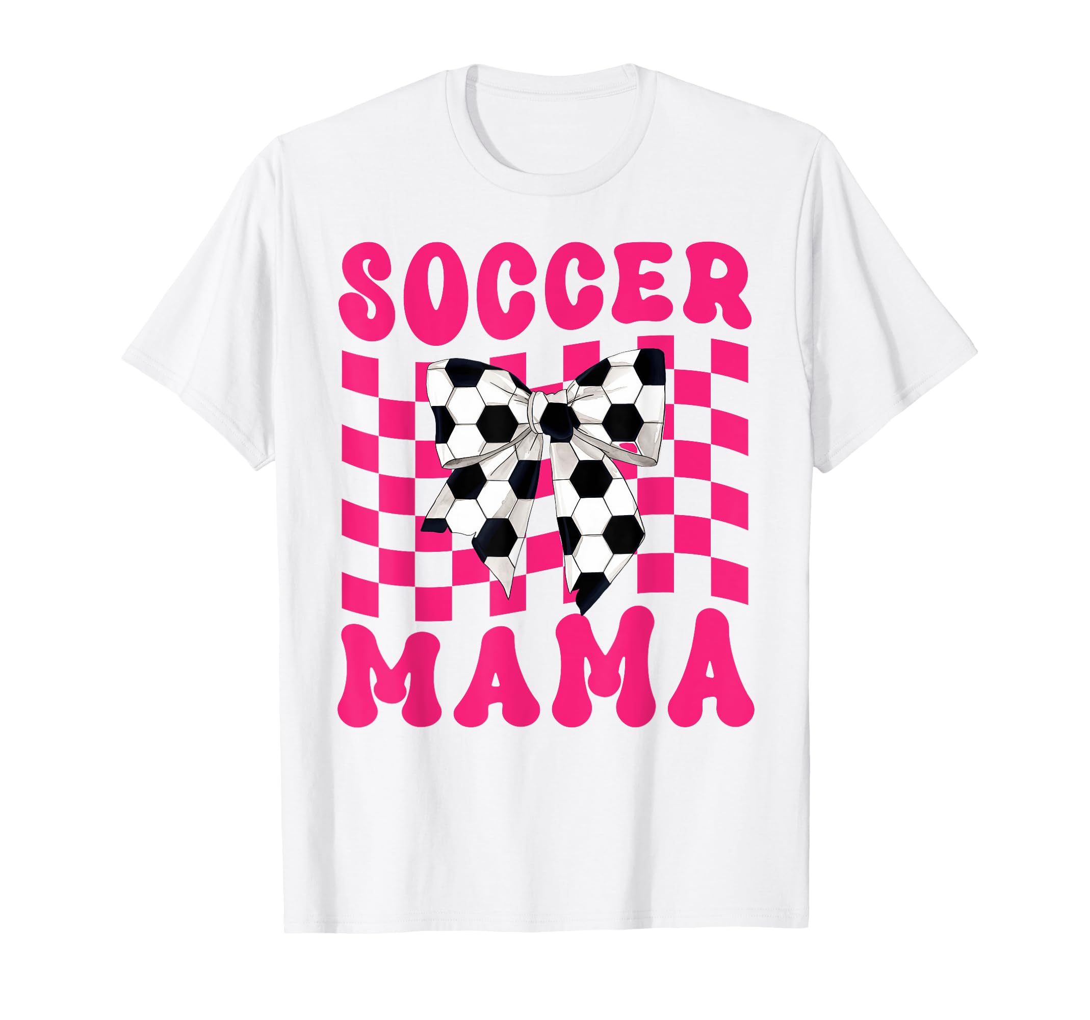 Soccer Mama Coquette Bow Soccer Mom T-Shirt - Unique Graphic Men Women - T-Shirt, Sweatshirt, Hoodie
