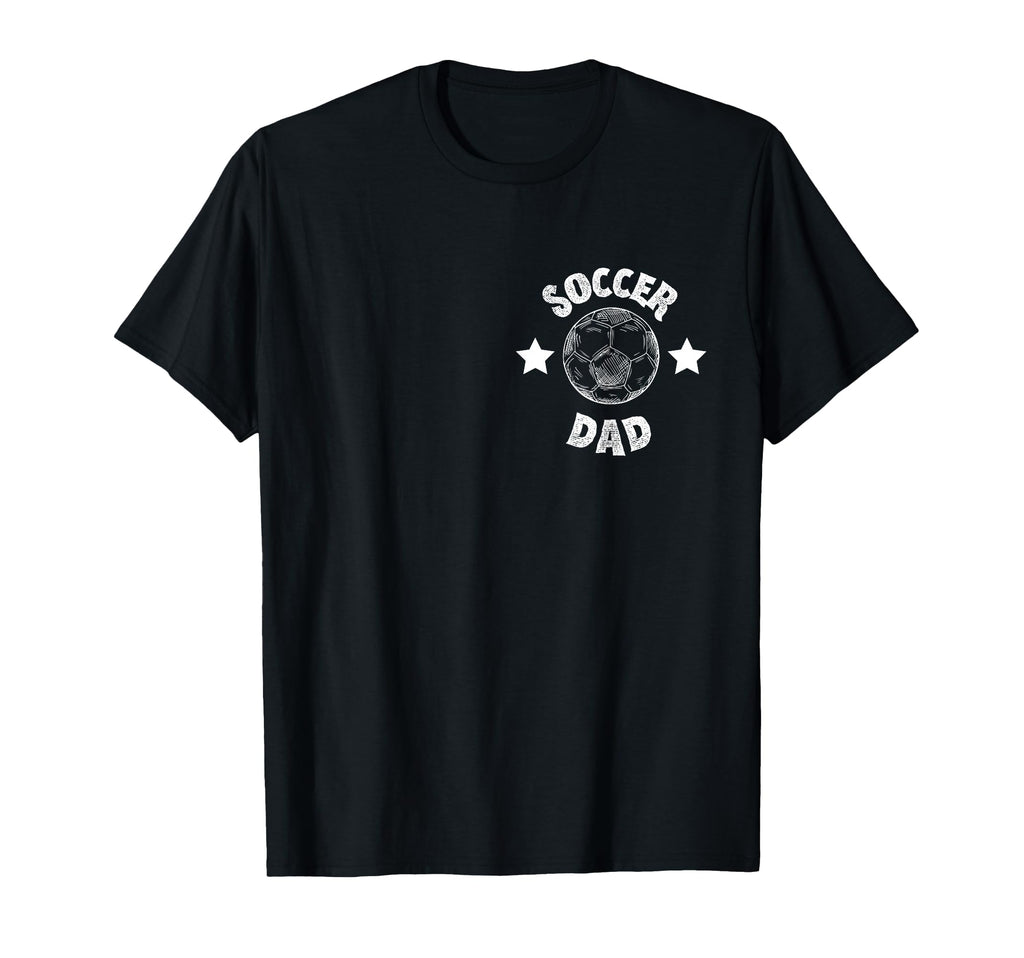 Mens Soccer Dad Family Football Team T-Shirt - Custom Art Print Men Women - T-Shirt, Sweatshirt, Hoodie