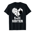 Soccer Volleyball Sister Funny Ball T-Shirt - Streetwear Style for Adults - T-Shirt, Sweatshirt, Hoodie