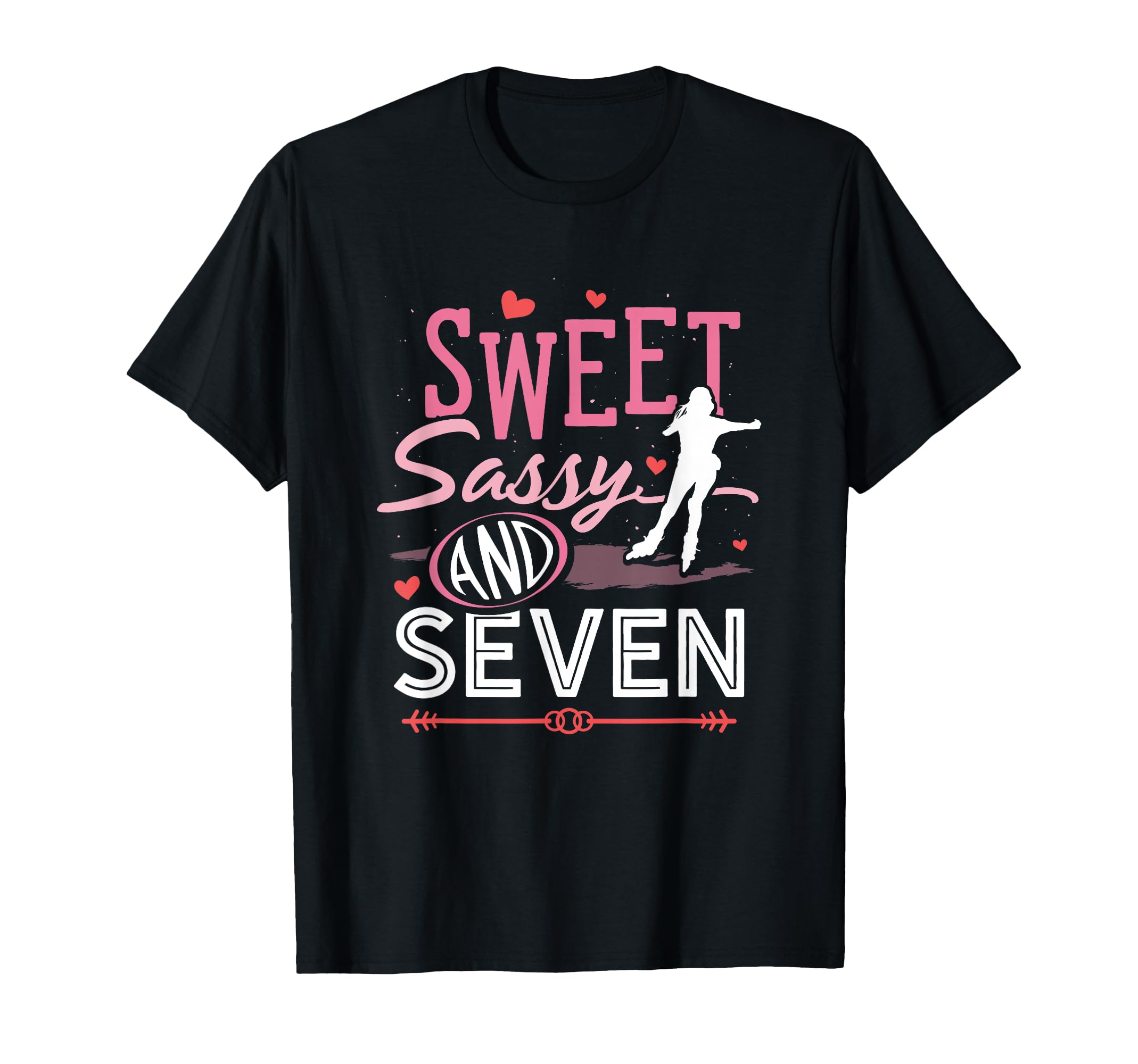 Derby Skates Roller Skating Sassy T-Shirt - Fun Novelty Design for Adults - T-Shirt, Sweatshirt, Hoodie