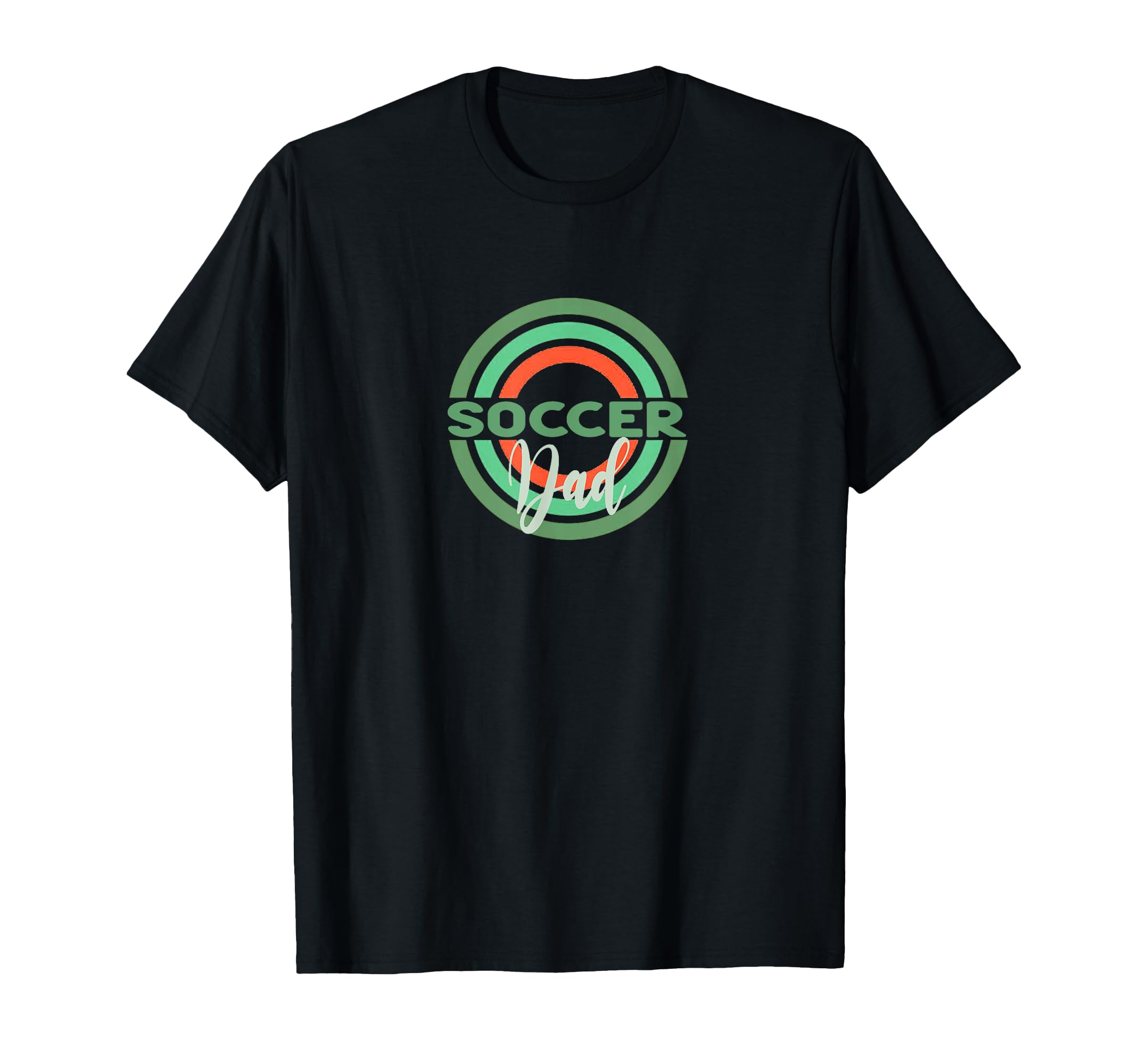 Soccer Dad Modern Soccer Circles T-Shirt - Fun Novelty Design for Adults - T-Shirt, Sweatshirt, Hoodie