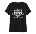 Soccer Mom Social Club Funny Sports T-Shirt - Aesthetic Graphic for Adults - T-Shirt, Sweatshirt, Hoodie