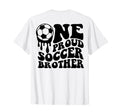 Proud Soccer Brother Soccer Ball Drip T-Shirt - Novelty Apparel for Adults - T-Shirt, Sweatshirt, Hoodie