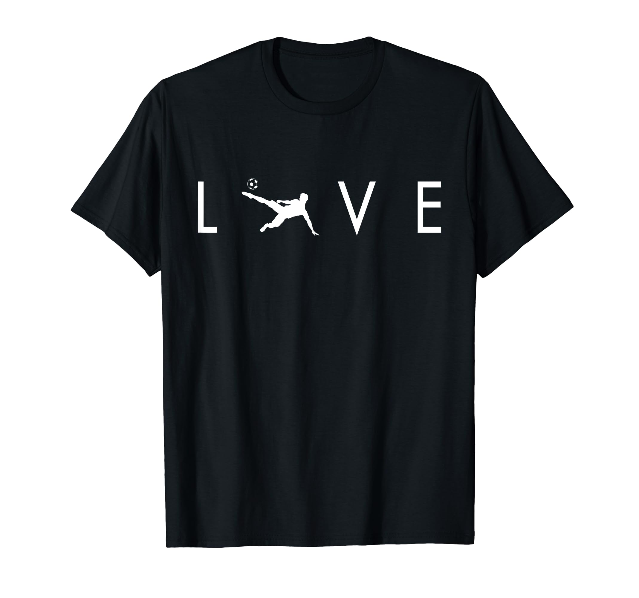 Love Soccer I Love Soccer Sport Player T-Shirt - Novelty Apparel Unisex - T-Shirt, Sweatshirt, Hoodie