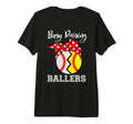 Busy Raising Ballers Funny Softball T-Shirt - Custom Art Print for Adults - T-Shirt, Sweatshirt, Hoodie