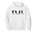 Soccer Player Sketch Soccer Trainer Hoodie - Minimalist Print for Adults - T-Shirt, Sweatshirt, Hoodie